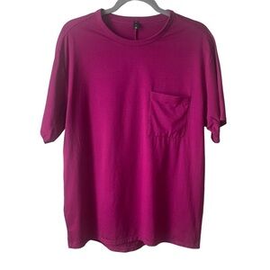 lululemon Fundamental Pocket T-Shirt In Magenta Purple Medium